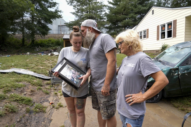 Asheville has been largely cut off after Helene wrecked roads and knocked out power and cell service