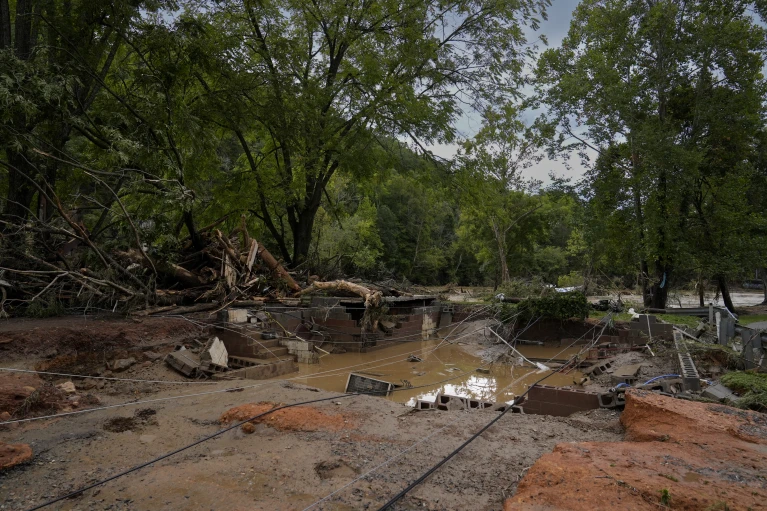 Asheville has been largely cut off after Helene wrecked roads and knocked out power and cell service