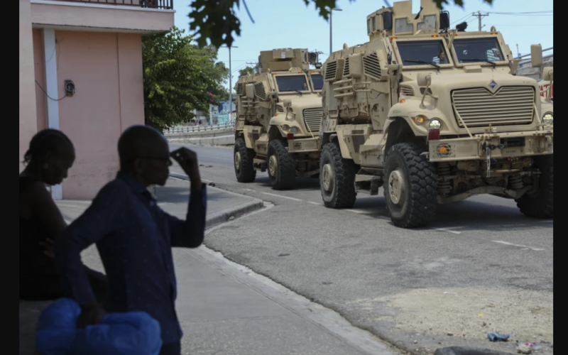 Proposed resolution asks UN to plan for UN peacekeepers to replace Kenya-led police mission in Haiti