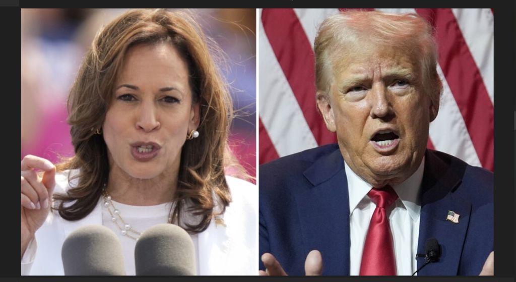 Harris and her opponent will debate in Philadelphia tonight