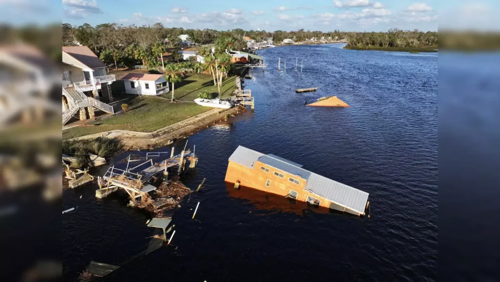 Hurricane Helene kills at least 44 and cuts a swath of destruction across the Southeast