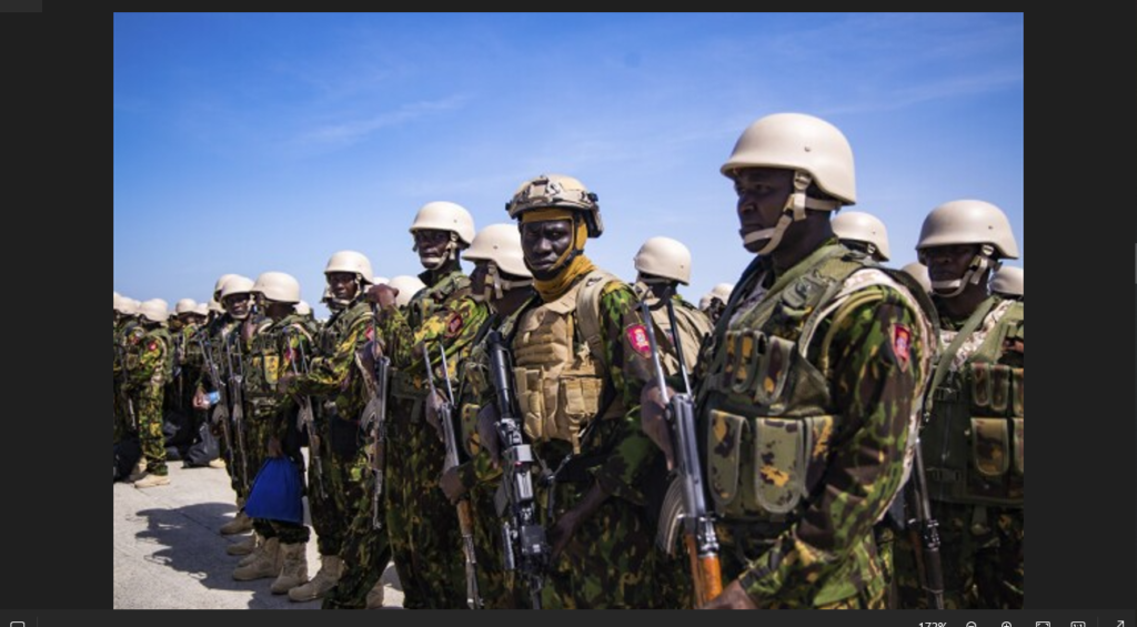 Jamaican soldiers and police arrive in Haiti to help fight gangs