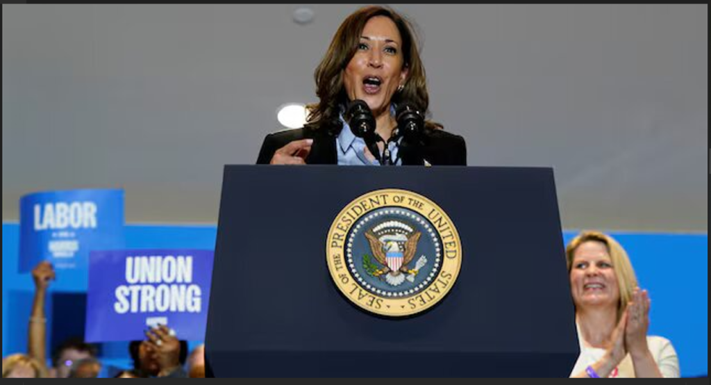 Goldman Sachs sees biggest boost to US economy from Harris win