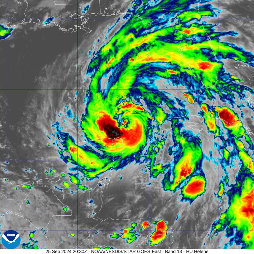 Hurricane Helene forms, set to slam Florida with 155 mph gusts, 18-foot storm surge