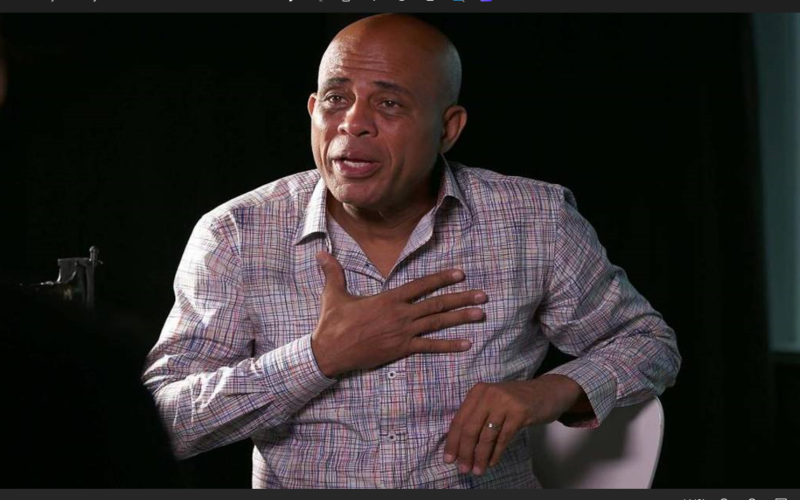 Former Carnival singer Michel Martelly, Haiti's former president, slapped with U.S. sanctions over role in drug trade