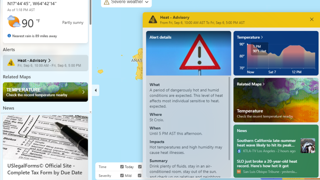 Four areas of potential development in the Atlantic