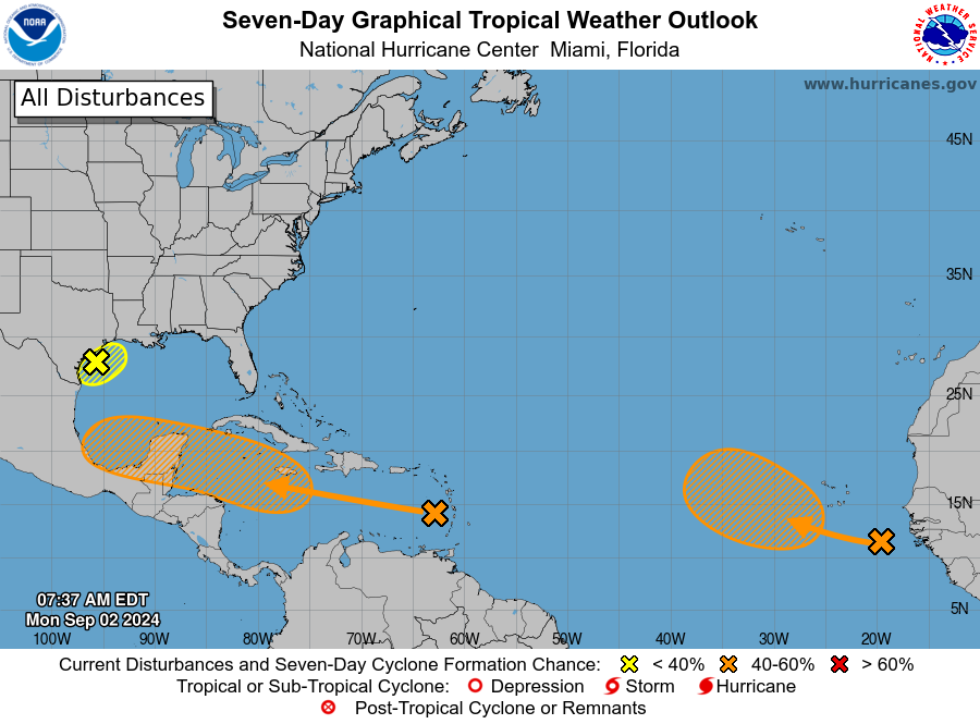 Tropical depression could form before end of the week