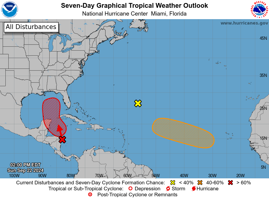 Helene expected to be a tropical storm by Thursday