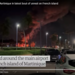 Police clash with protesters on French island of Martinique