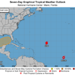National Hurricane Center tracking 3 systems in tropics