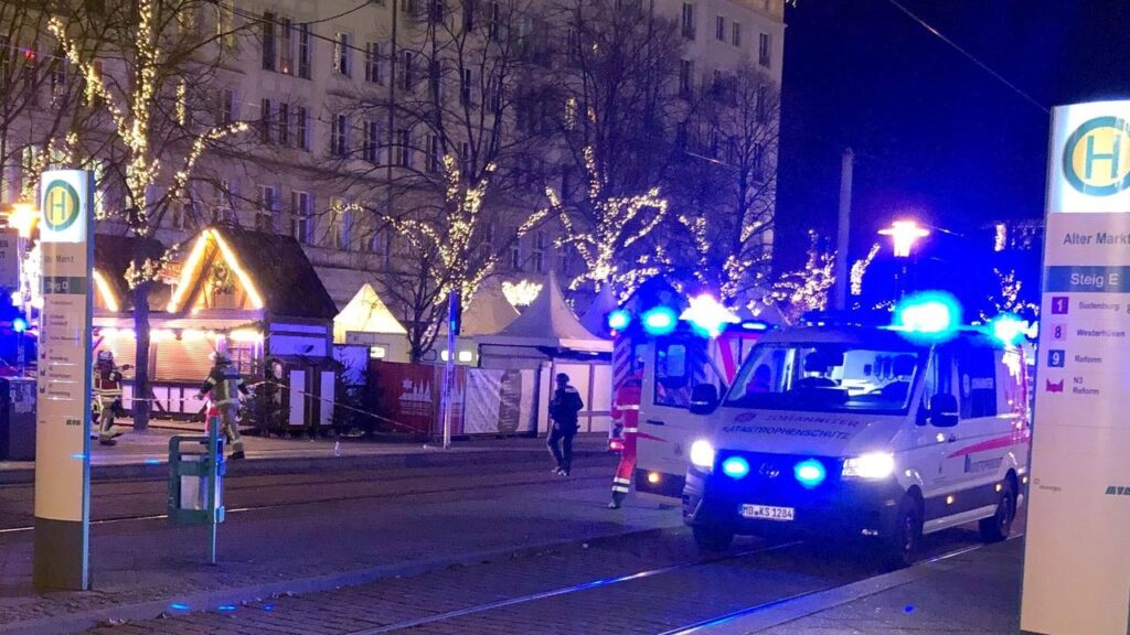 German Christmas market attack kills five, injures 200