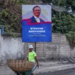 Colombian president visits southern Haiti as country battles surge in gang violence