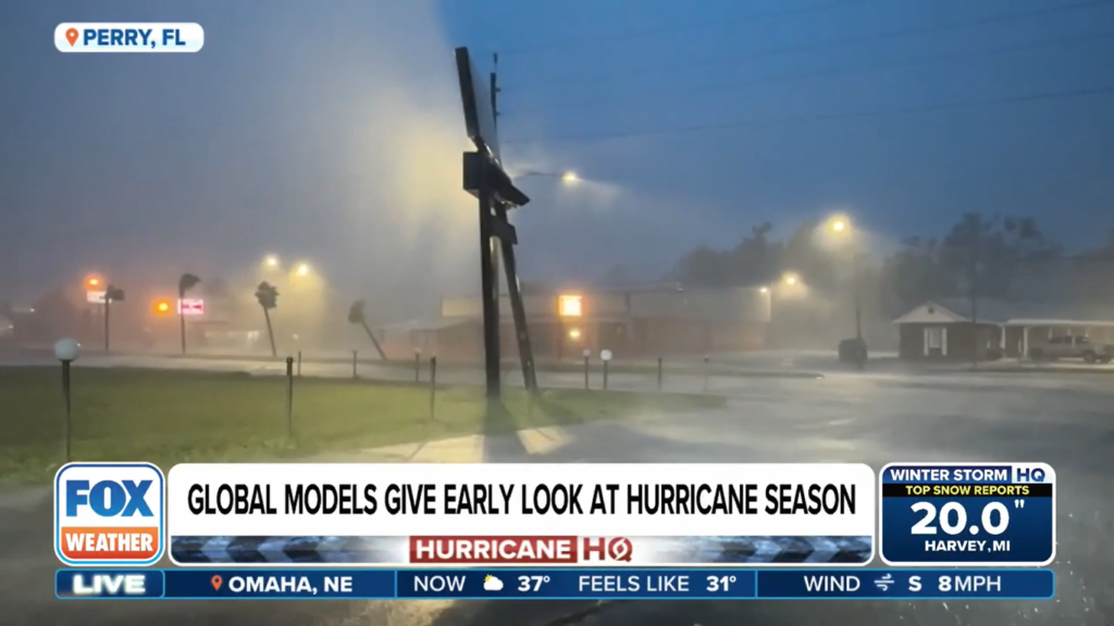 What a European model forecast tells us about the upcoming hurricane season