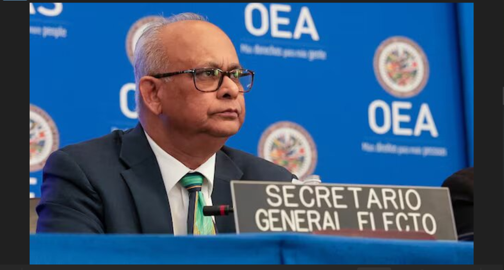 Suriname’s Albert Ramdin elected OAS’s first Caribbean secretary general