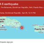 4.9 magnitude earthquake rattles the eastern Dominican Republic
