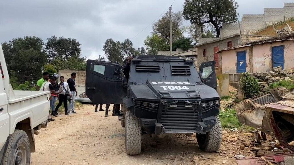 Two Haiti police officers killed after weaponized ‘kamikaze’ drone explodes