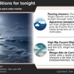 Partly sunny, breezy with widely separated thunderstorms this afternoon