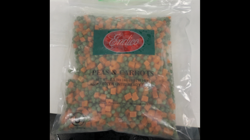 Frozen vegetables recalled in Florida and 5 other states after listeria is found