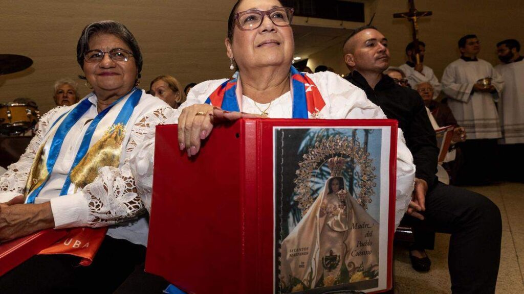 Miami pays tribute to Catholic shrine revered by Cuban exile community 