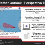 Intervals of clouds and sun, a.m. thunderstorm, a shower later