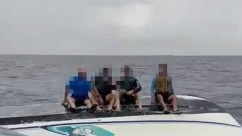 Miami-Dade firefighters save four from capsized boat off Haulover Inlet