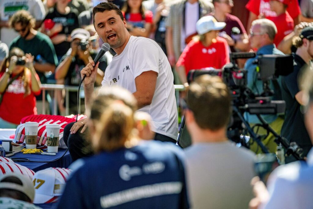 Conservative influencer Charlie Kirk shot dead at Utah event