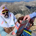 ‘Legend dairy’ man carries ice cream and dry ice up Colorado peak as treat for other hikers