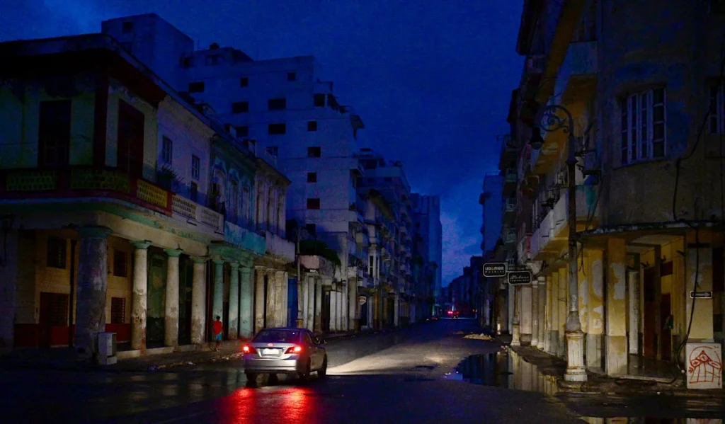 Cuba hit by another total blackout as energy crisis worsens