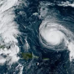 Tropical Storm Imelda forms near Bahamas and is expected to become a hurricane in coming days
