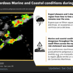 St. Croix: Clouds limiting sunshine, high 91