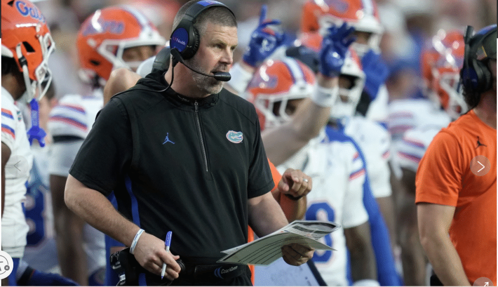 Florida fires coach Billy Napier after 3-4 start in 2025