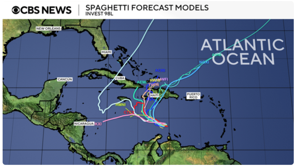 Tropical Storm Melissa forms in the Atlantic, unlikely to ‘strongly impact’ USVI, Puerto Rico