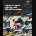 Florida mall heist: Thieves cut hole in mall roof, steal $50,000 in sneakers