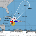Category 4 Hurricane Melissa slowly moves towards Jamaica, Cuba and the Bahamas