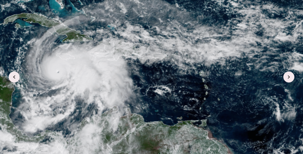 As the Atlantic Ocean warms, climate change is fueling Hurricane Melissa’s ferocity