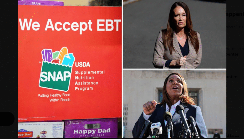 25 states sue Trump administration over SNAP food stamp freeze during shutdown