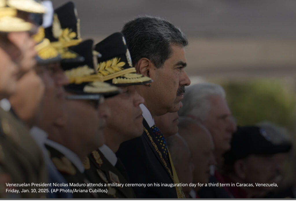 Trump says Venezuelan airspace should be considered closed