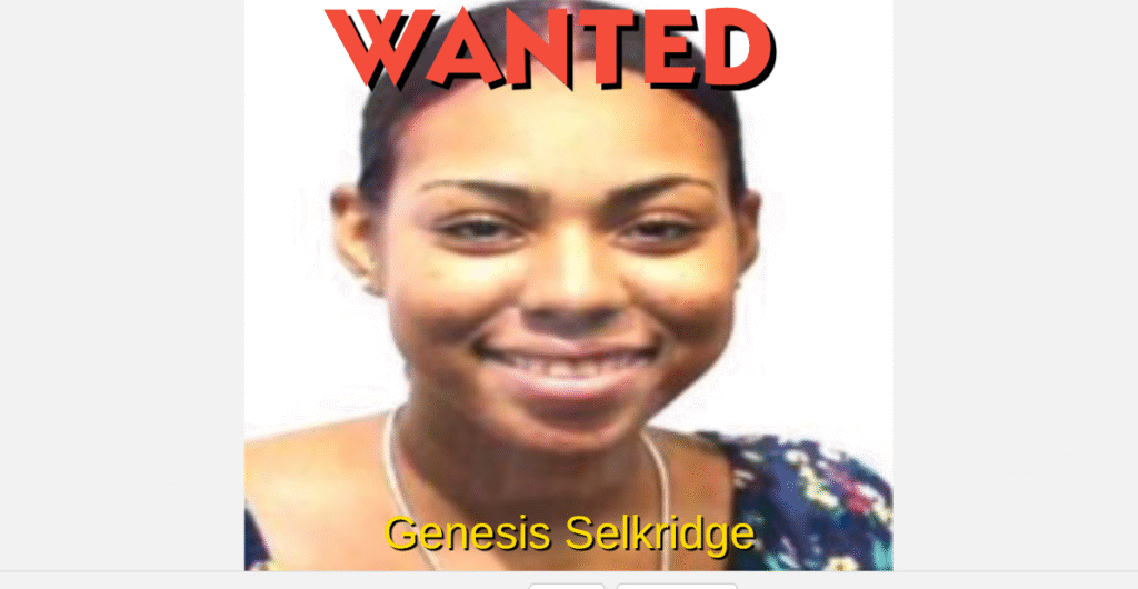Help cops find Genesis Selkridge wanted in connection to gun incident in bar