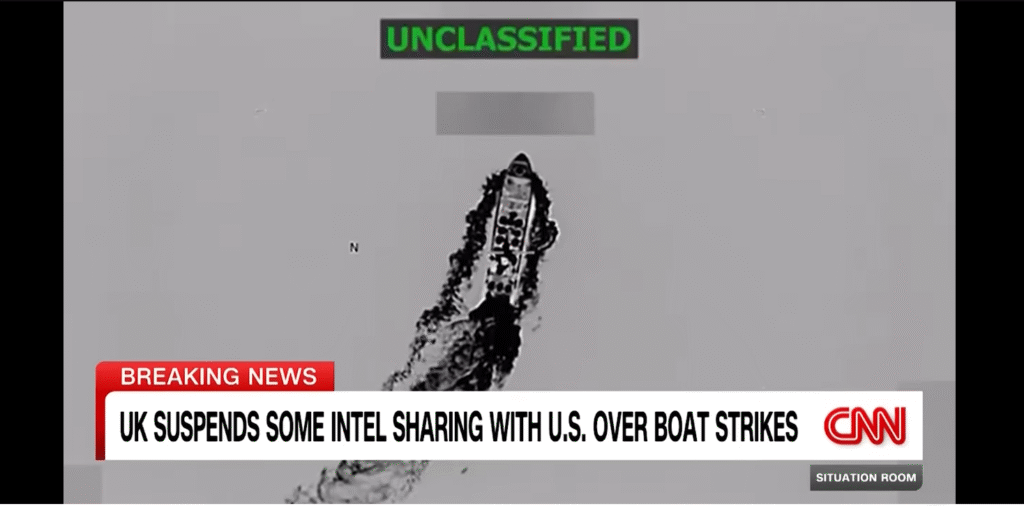 UK suspends some intelligence sharing with US over boat strike concerns in major break