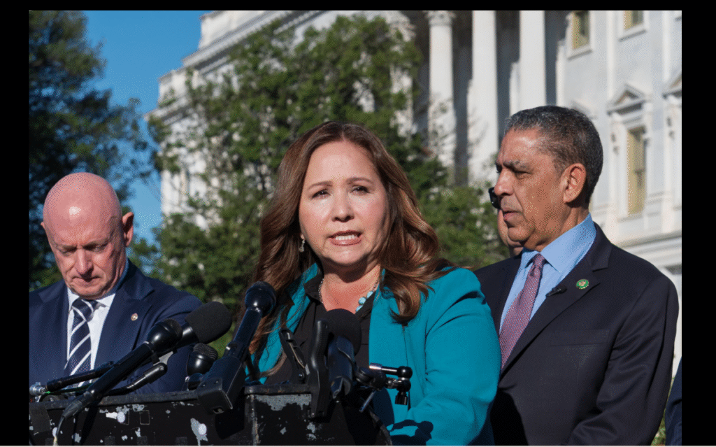 Adelita Grijalva sworn in as the House’s newest member, paving the way for an Epstein files vote
