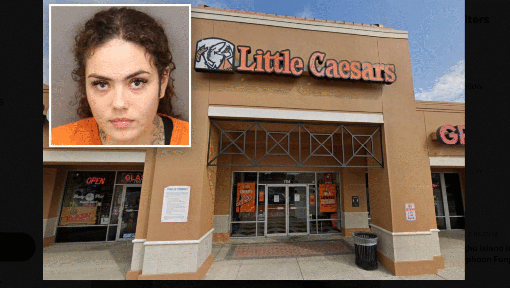 Florida driver clocked at 107 mph says she just wanted to get to Little Caesars before it closed