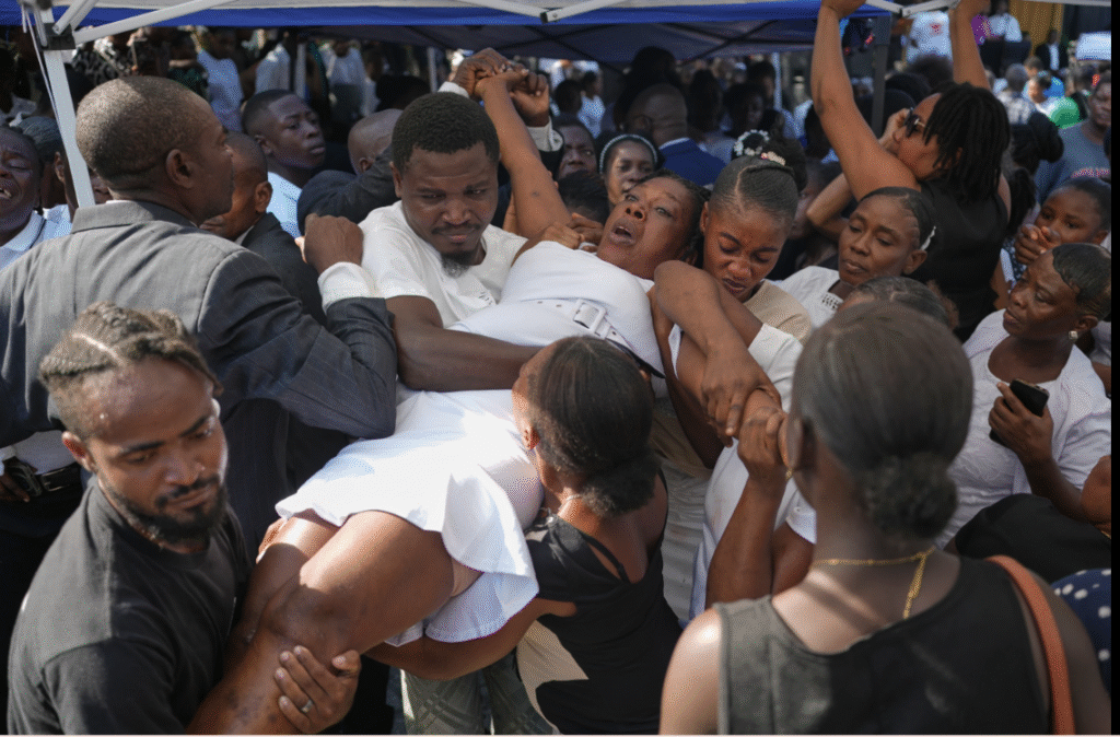 A town in southern Haiti mourns its own as it staggers from Hurricane Melissa’s blow