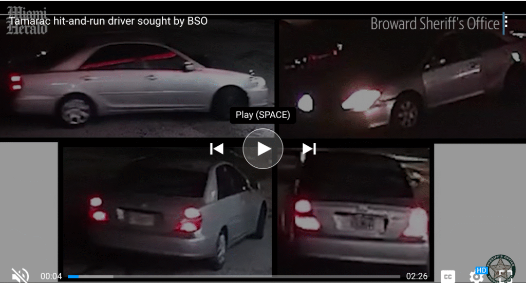 Florida sheriff seeks public’s help in Tamarac hit-and-run case