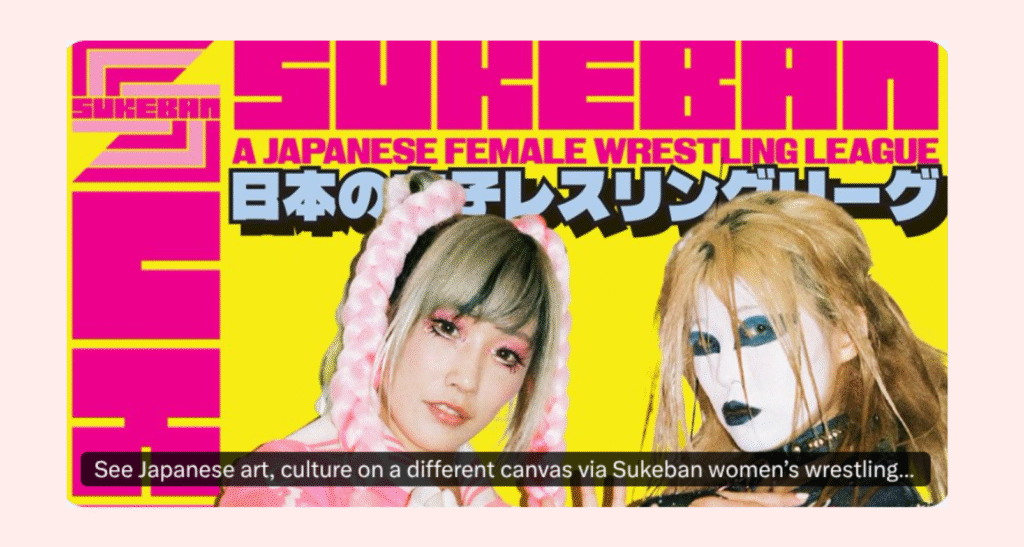 See Japanese art, culture on a different canvas via Sukeban women’s wrestling in Miami