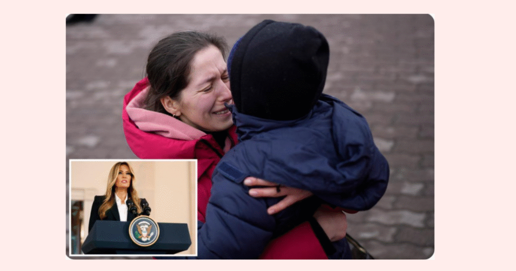 Melania Trump says 7 more abducted Ukraine kids reunited with families after back-channel talks