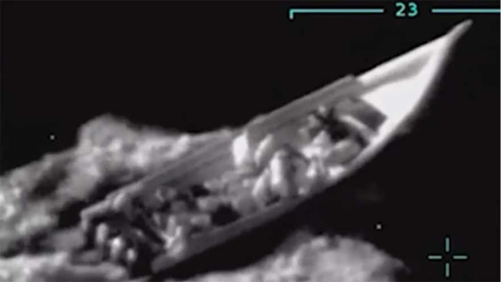 Video shows final, confused moments of survivors of US boat strike in Caribbean