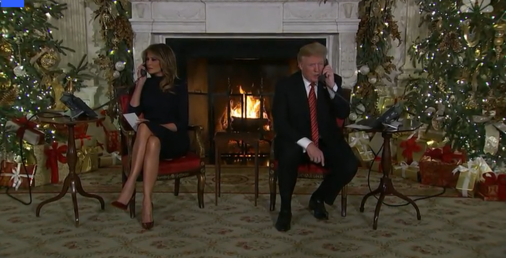 Is Santa really a jolly old fellow, or is he concerned about the Trump Tariffs?