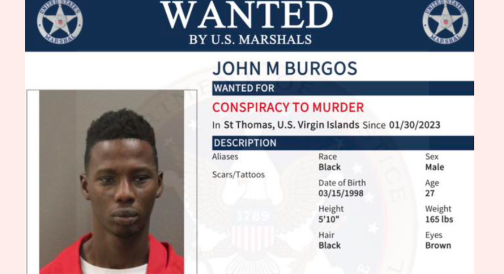 St. Thomas native wanted by U.S. Marshals for ‘conspiracy to murder’