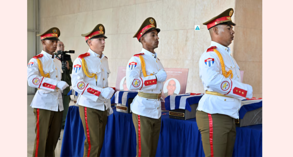 Cuba mourns 32 soldiers killed in US attack on Venezuela