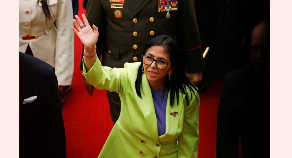 Venezuela’s new leader, facing internal division, moves to tighten her grip on power